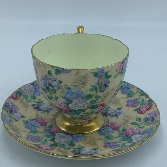 Vintage Shelley England Bone China Floral Chintz Teacup and S… - Picture 5 of 13
